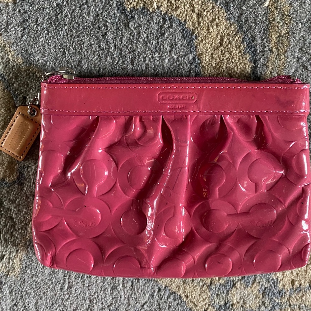 Coach cosmetic case